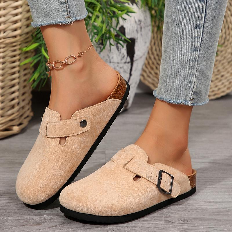 Cozy Potato Suede Clogs