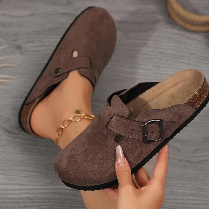 Cozy Potato Suede Clogs