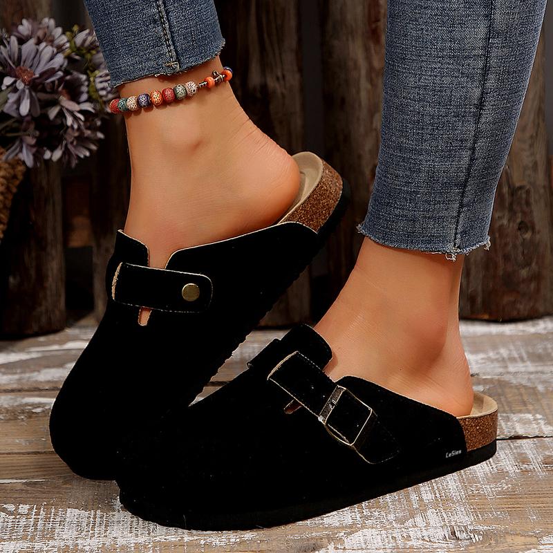 Cozy Potato Suede Clogs