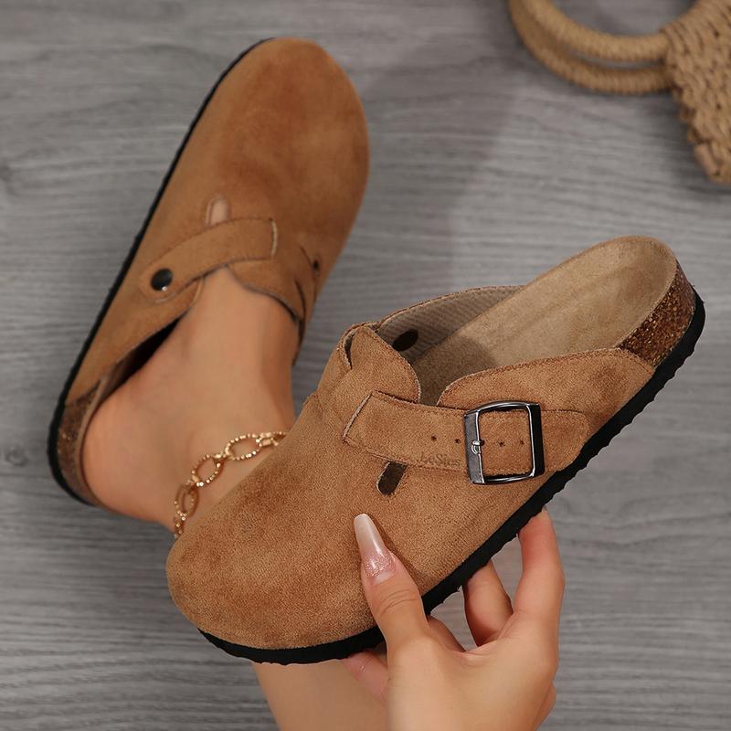 Cozy Potato Suede Clogs