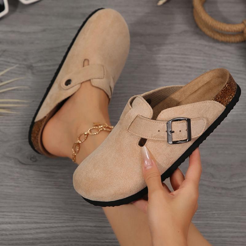 Cozy Potato Suede Clogs