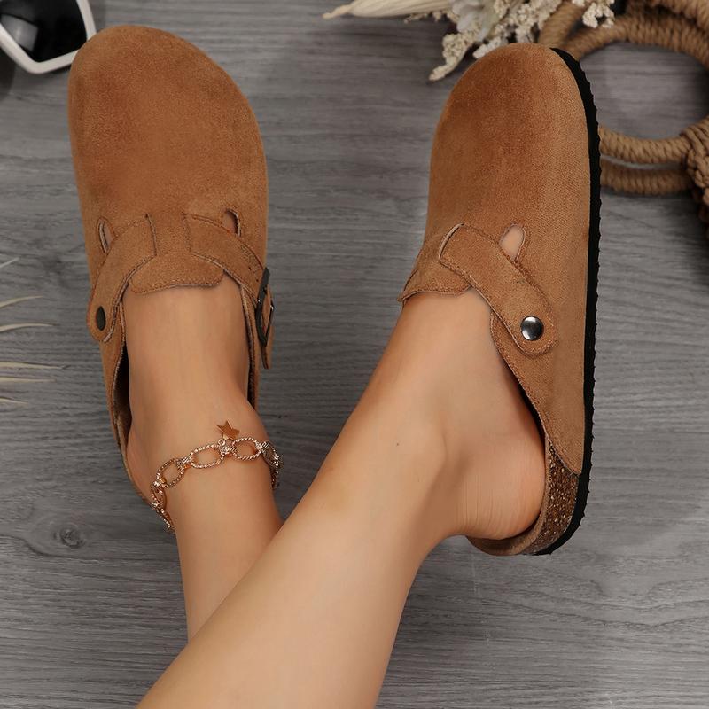 Cozy Potato Suede Clogs