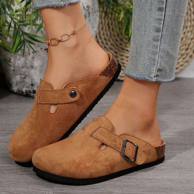 Cozy Potato Suede Clogs