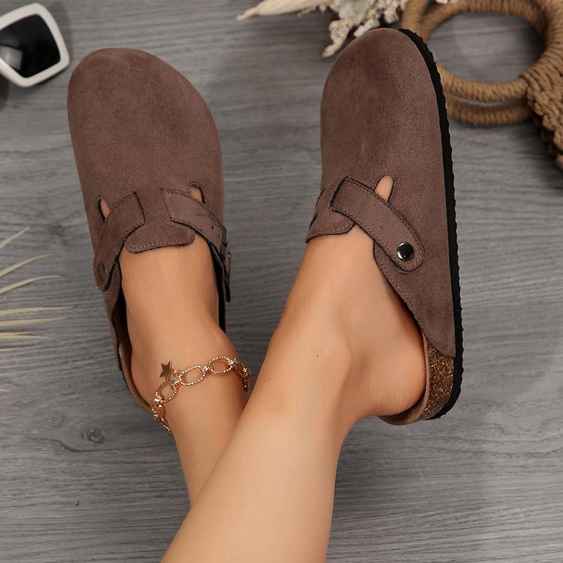 Cozy Potato Suede Clogs